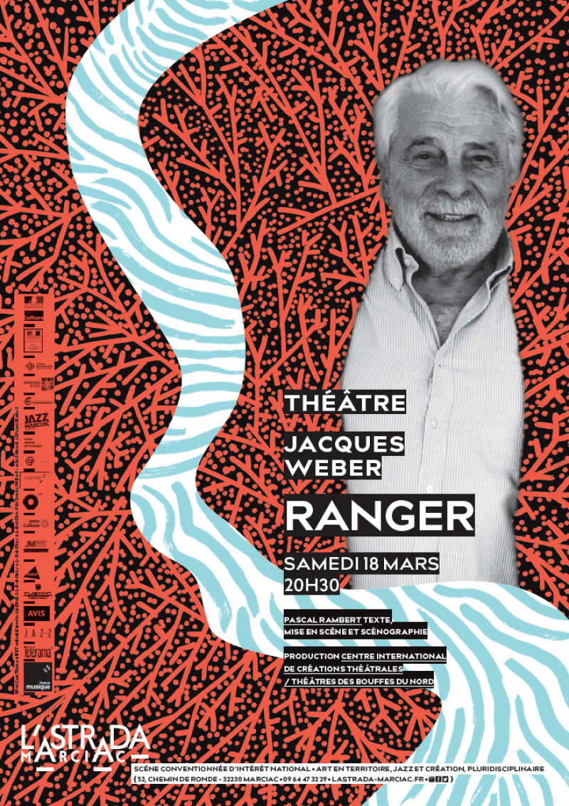 ❝ RANGER ❞ de Pascal Rambert, avec Jacques Weber • Samedi 18 mars 20h30
