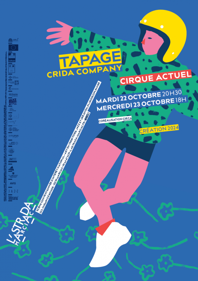 TAPAGE Cridacompany - Coréalisation CIRCA • mardi 22 et mer 23 octobre