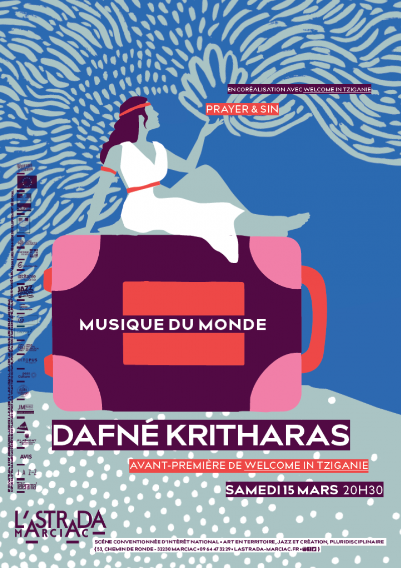 DAFNÉ KRITHARAS • Avant-première de Welcome In Tziganie • Samedi 15 mars 20h30