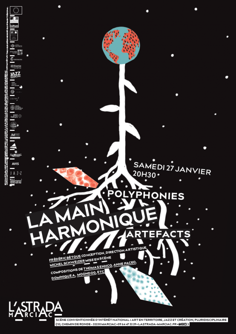 La Main Harmonique "Artefacts" • Samedi 27 janvier, 20h30