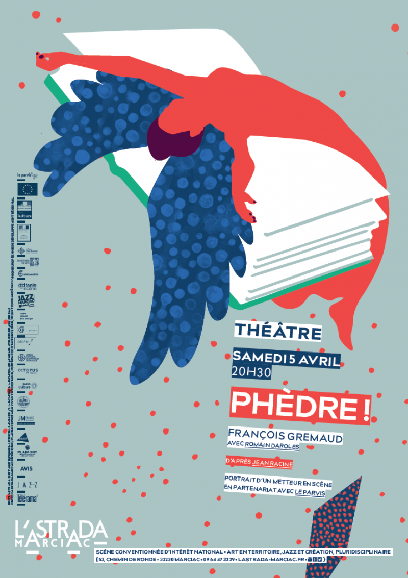 PHÈDRE ! de François Gremaud • Samedi 5 avril, 20h30