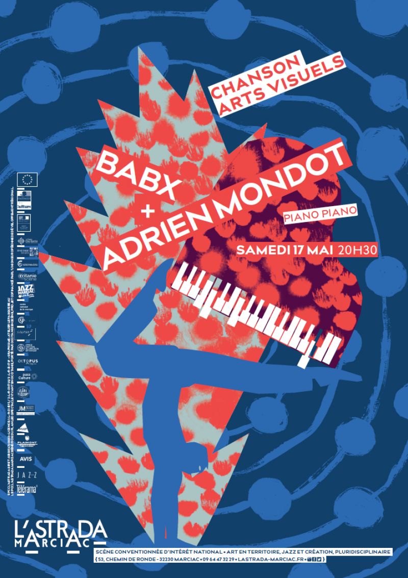 BABX + ADRIEN MONDOT • Piano Piano • Samedi 17 mai, 20h30