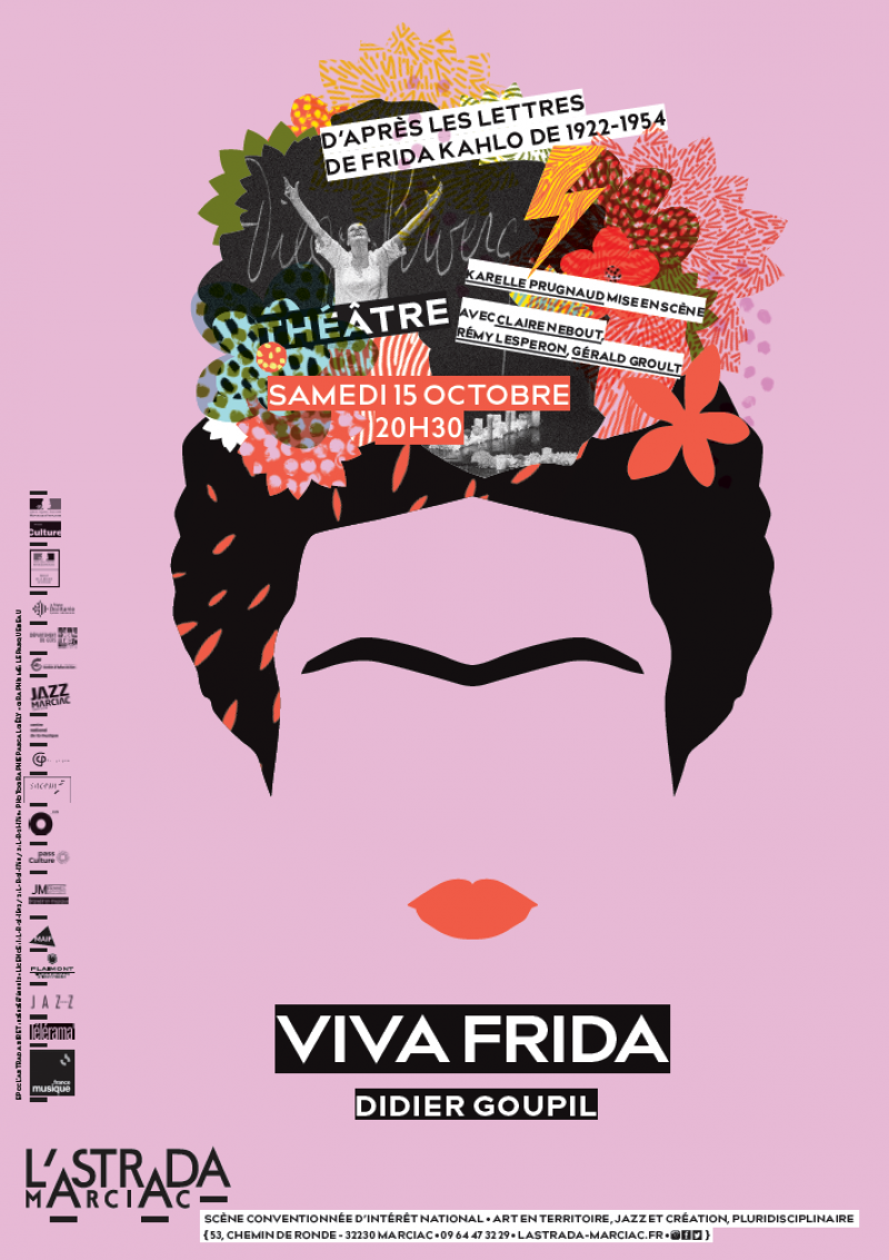 Viva Frida • samedi 15 octobre, 20h30 • Théâtre