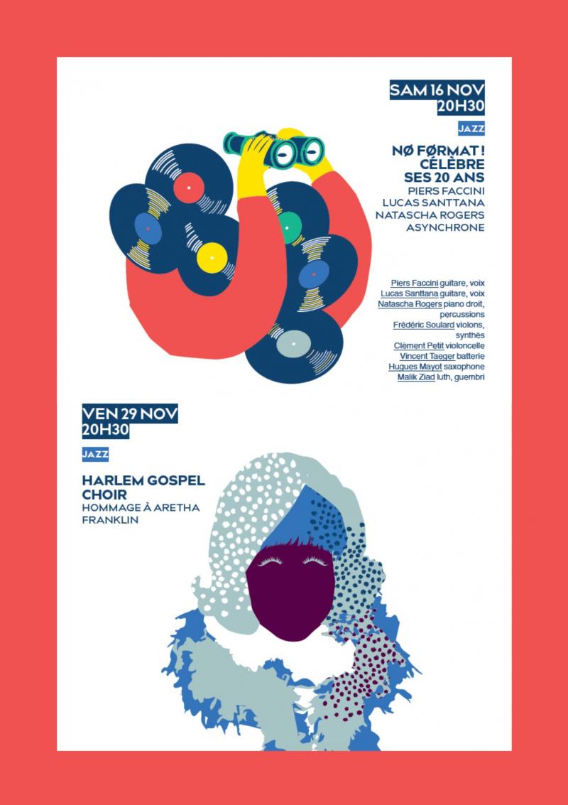 [Concerts de nov] LES 20 ANS de NØ FØRMAT ! • HARLEM GOSPEL CHOIR